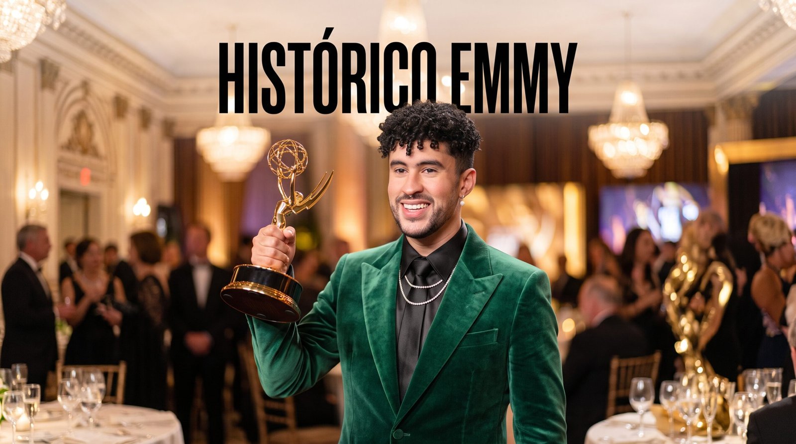 Bad Bunny gana premio Emmy record historico de la musica latina en la television