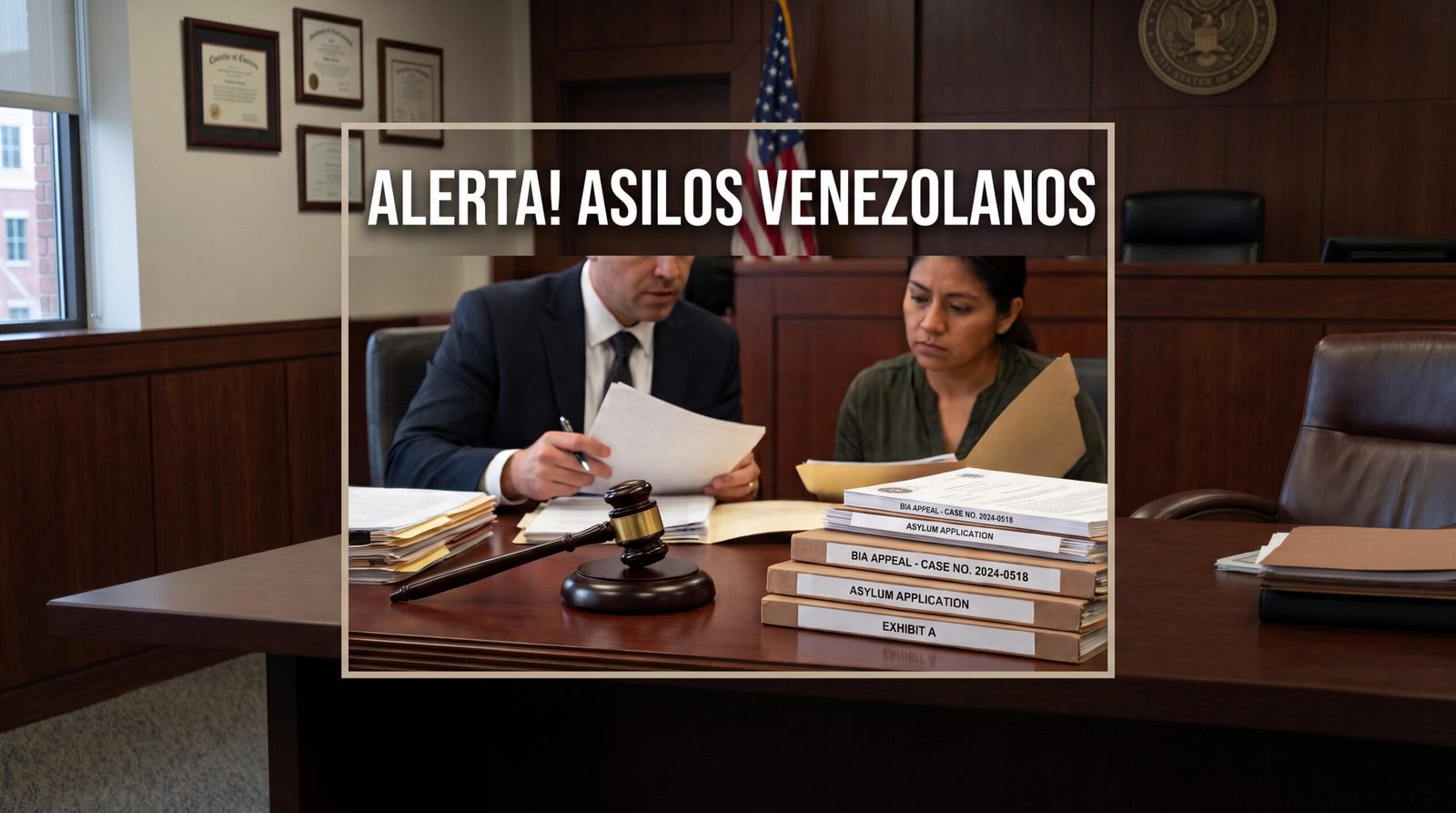 Asilo venezolanos y decision del BIA sobre cambio de condiciones en el pais