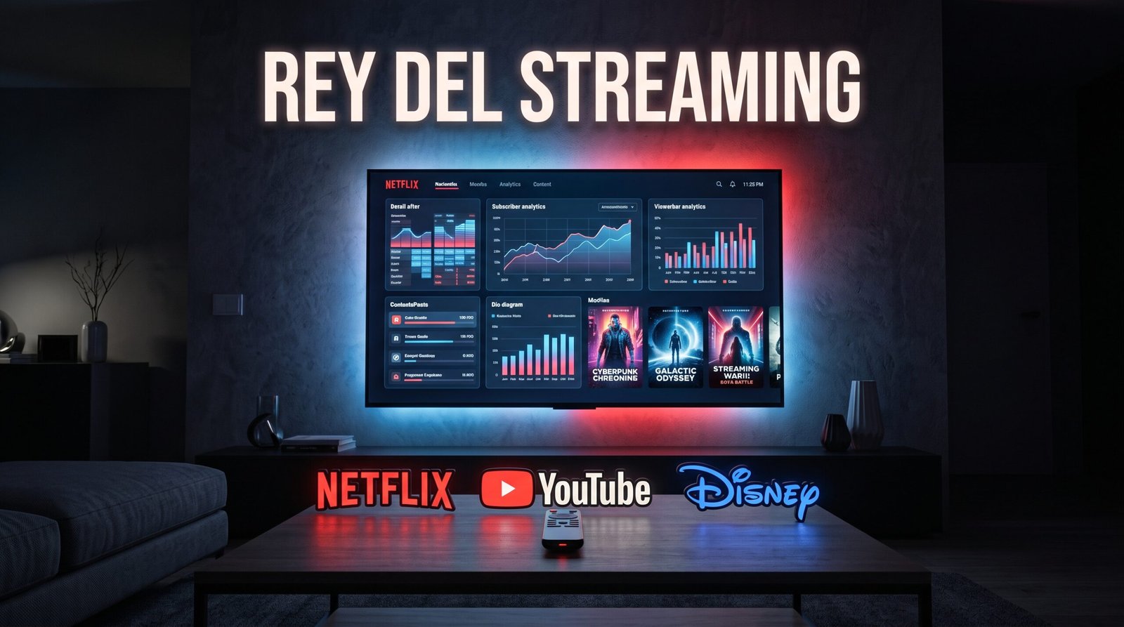 "Quién lidera el streaming en el mundo datos reales de suscriptores y cuota de pantalla"